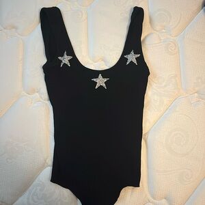 Star Black Bodysuit